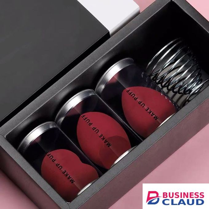 3 Pcs Makeup Sponge Soft Puff Wet & Dry Face Powder Cosmetic