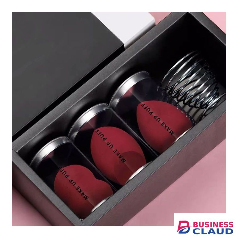 3 Pcs Makeup Sponge Soft Puff Wet & Dry Face Powder Cosmetic
