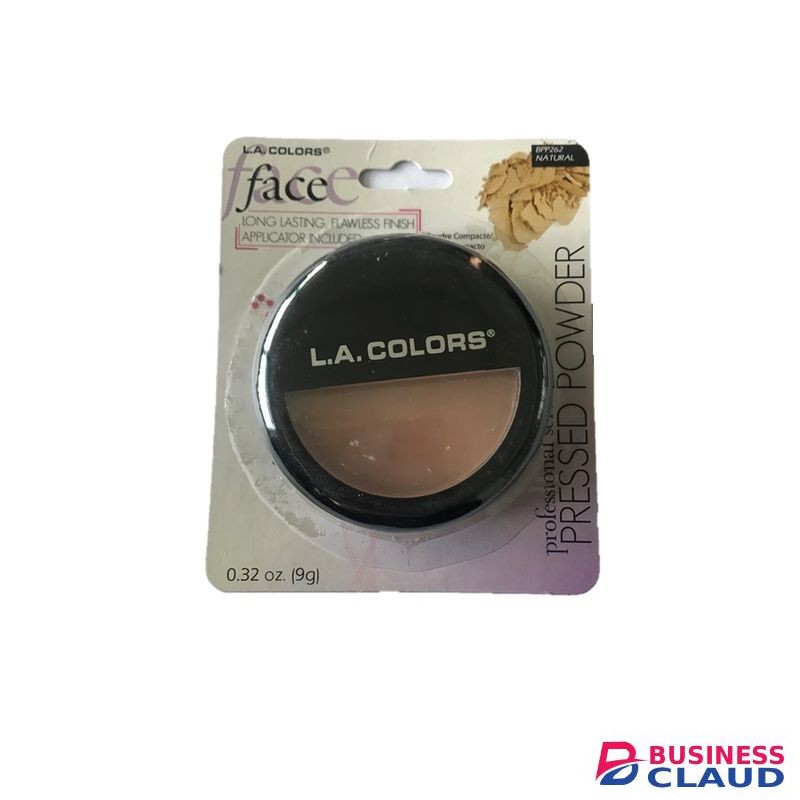 L.A. Colors Pressed Powder With Applicator - Natural, 0.32 Oz