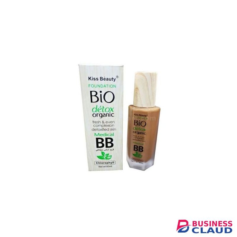 Kiss Beauty Bio Detox Foundation 60ml Shade No 2