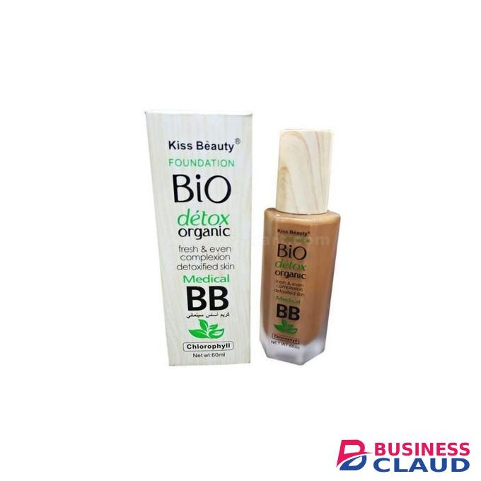Kiss Beauty Bio Detox Foundation 60ml Shade No 2