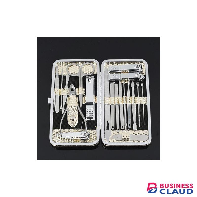 19 Pcs/Set of Manicure Pedicure Care Tools Nail clippers Ear spoon