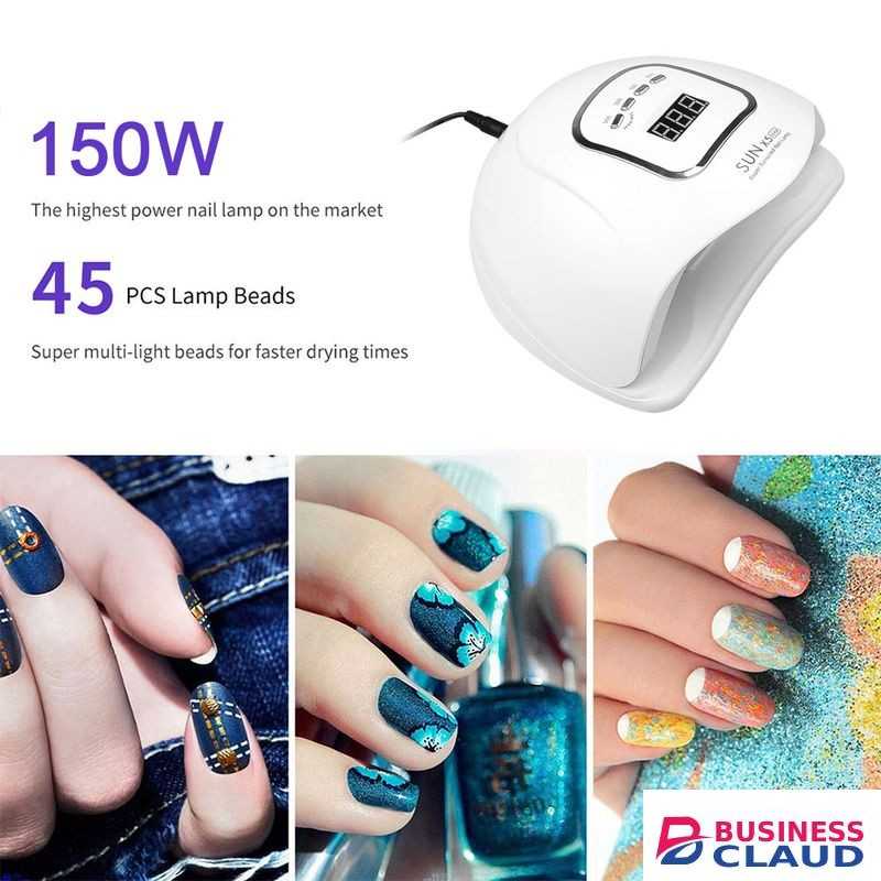 150W Nail Gel Lamp Manicure Kits LED Nail Dryer