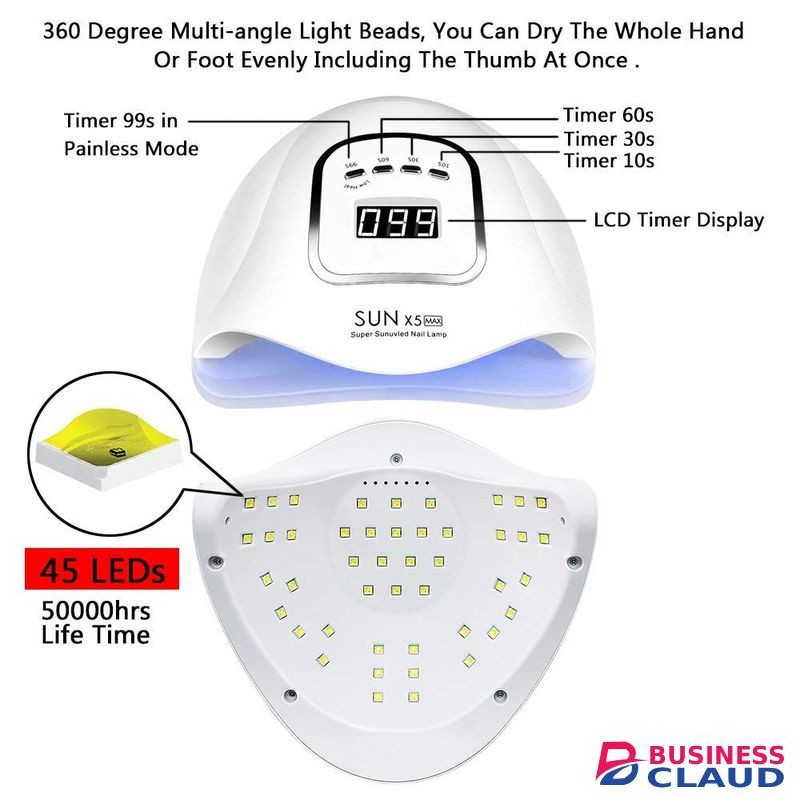 150W Nail Gel Lamp Manicure Kits LED Nail Dryer