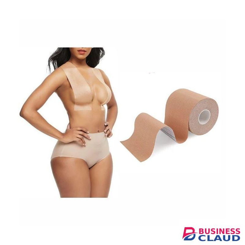 Stretchable Boo Tape 5cm*5m Breast Lift Tape Women's Grade BooTape Push Up Bra Tape