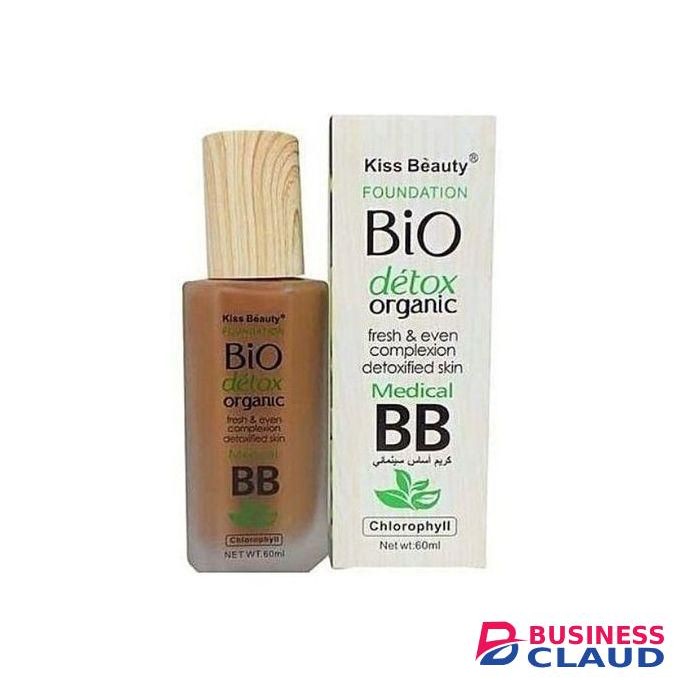 Kiss Beauty Bio Detox Organic Foundation(shade 2).. Bio Detox Organic Foundation