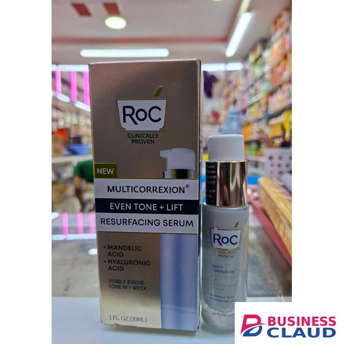 DR RASHEL Clinically proven multi correxion even tone+ lift resurfacing serum with mandelic acid and hyaluronic acid 30ml