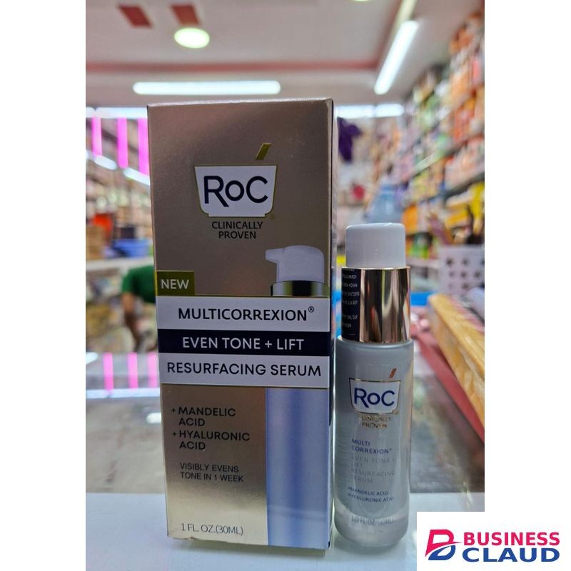 DR RASHEL Clinically proven multi correxion even tone+ lift resurfacing serum with mandelic acid and hyaluronic acid 30ml