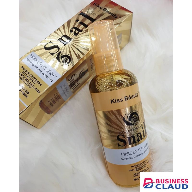 Kiss Beauty Soothing And Moisture Snail Make Up Fix Spray