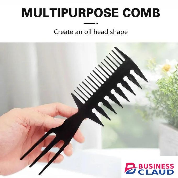 10Pcs Black Combs Hairdressing New Tail Comb Carbon Anti Static Comb Hair Cutting Comb Free Storage Bag