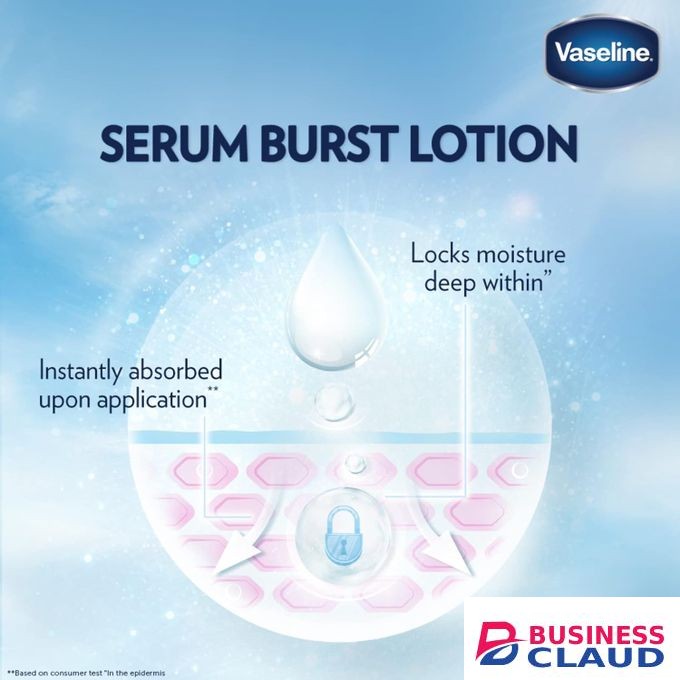 Vaseline Gluta-hya Dewy Radiance Serum Burst Lotion 330ml