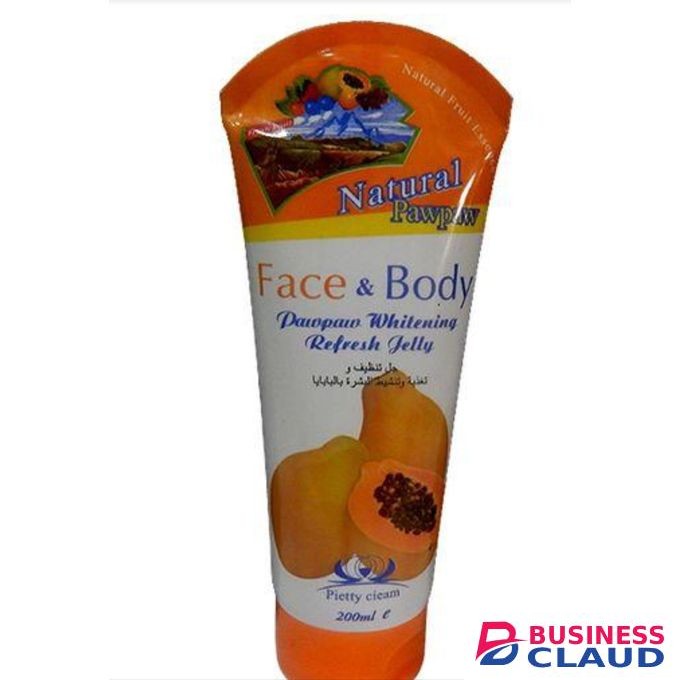 Pietty Cieam Face And Body Pawpaw Whitening Refresh Jelly