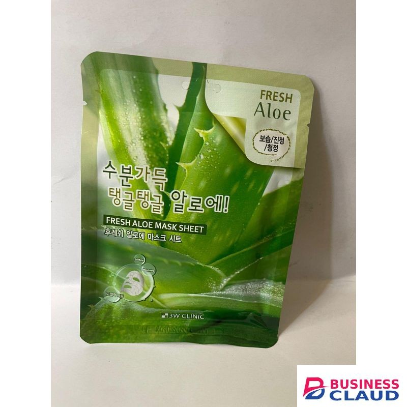 3W CLINIC Facial Moisturizing Nourishing Sheet Face Mask