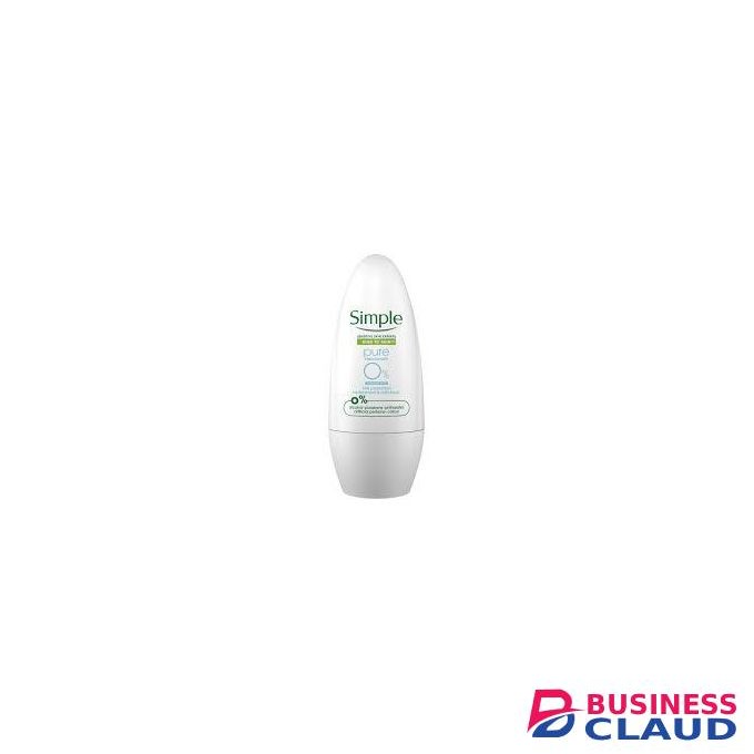 Simple Pure Antiperspirant Roll On 45ml
