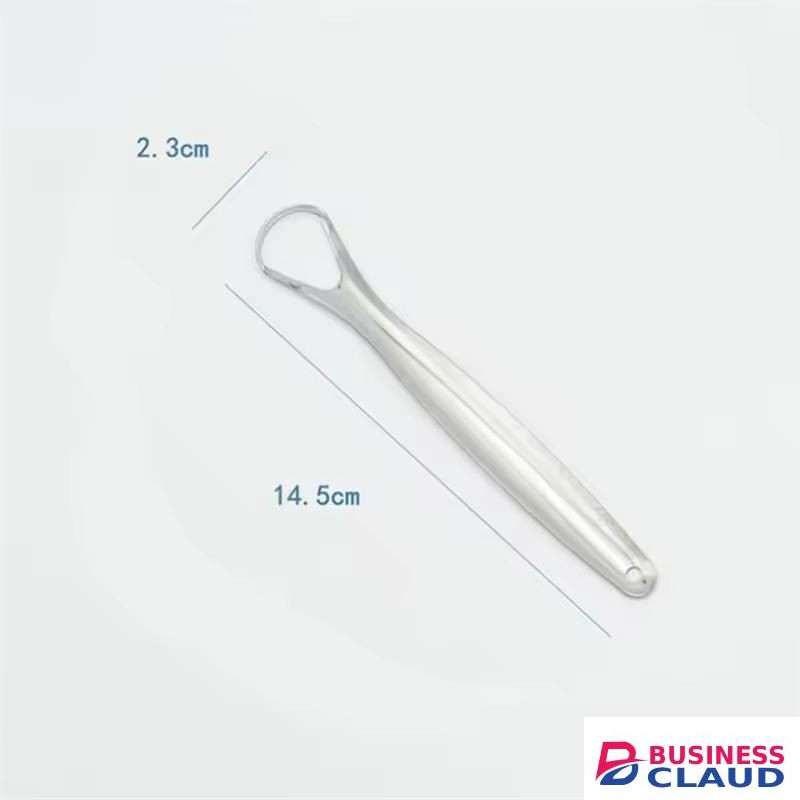 Arc Tongue Scraper Tongue Coating Cleaner Stainless Steel Tongue Brush (1 Piece)