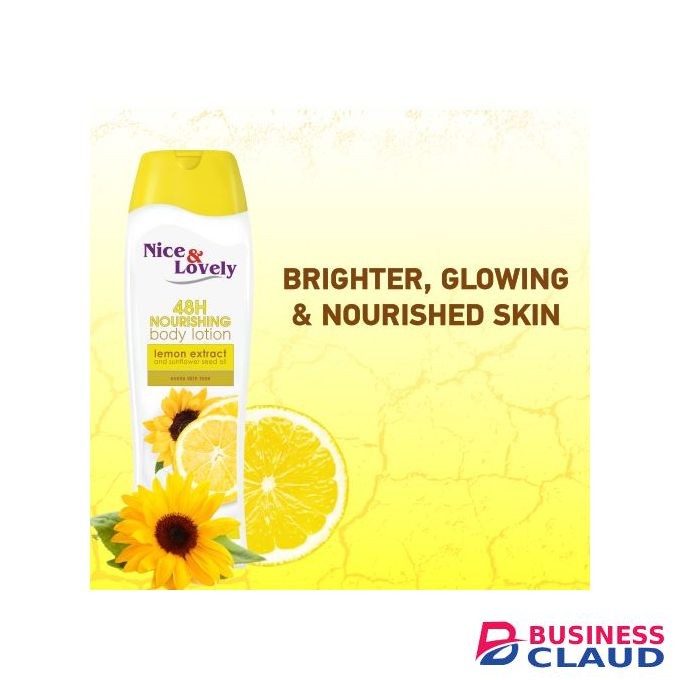 Nice & Lovely Lemon Extract Lotion – 360ml
