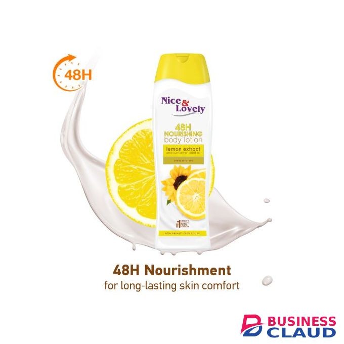 Nice & Lovely Lemon Extract Lotion – 360ml