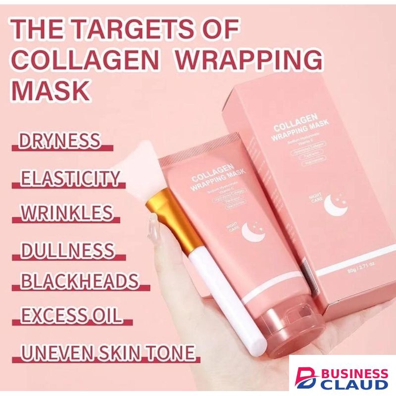 Collagen wrapping mask