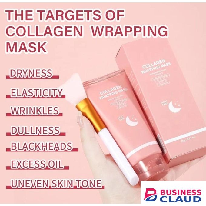 Collagen wrapping mask