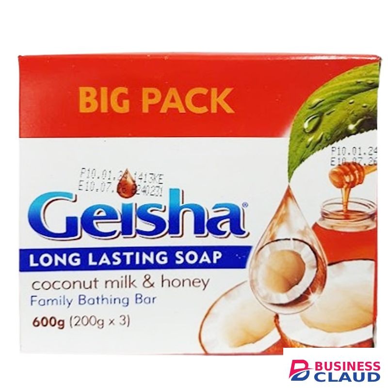 Geisha White & Honey Value Pack Soap - 200g x 3