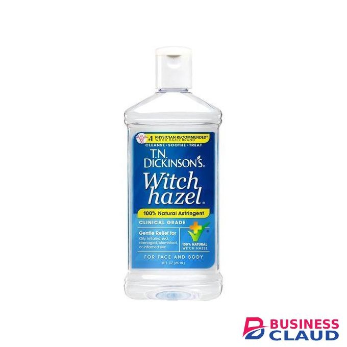Dickinsons Witch Hazel 100% Natural Astringent Pure Witch Hazel Fragrance Free Cleanses & Soothes Skin For Face & Body Clinical Grade