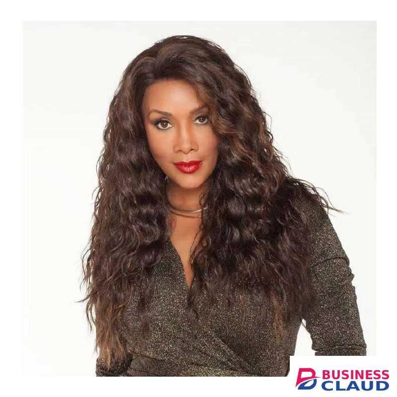 SXCHEN Wigs Female Corn Perm Long Curly African Hair Fashion Full Head Wig