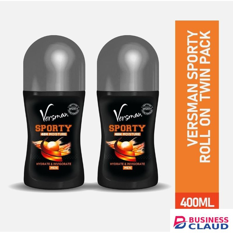 VERSMAN Twin Sporty Roll On(Pack of 2)