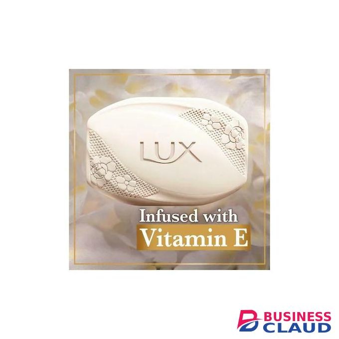 Lux Flaw-Less Glow Jasmine & Vitamin E Bar, Moisturizing Bathing Bar Soap for Soft, Glowing Skin & Body – (8 Packs)