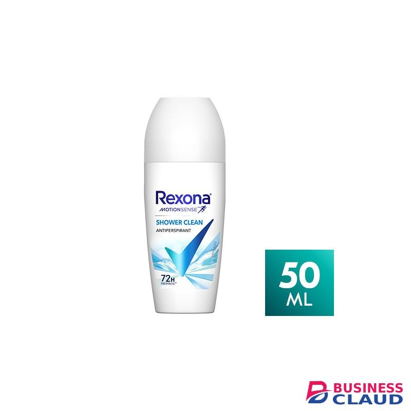Rexona Rexona women Roll-on , 72hr Anti-perspirant , Shower Clean , 50ML