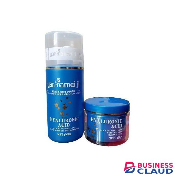 Yan Namei Ji ANTI-WRINKLE Hyaluronic Acid Facial CREAM + TONER. Moisturizes & Prevent & Removes Wrinkles