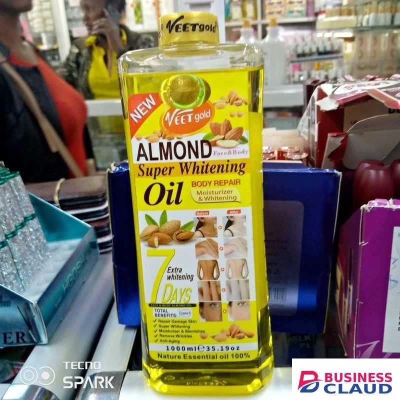 VEET GOLD ALMOND Face & Body Oil