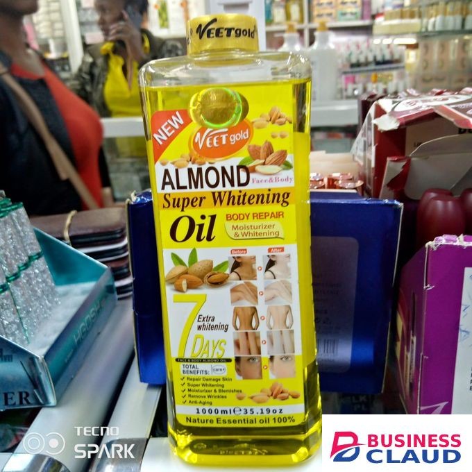 VEET GOLD ALMOND Face & Body Oil