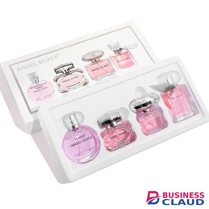 4Pcs/Set Women Perfumes Ladies Fragrances Classic Lasting Perfumes Gift