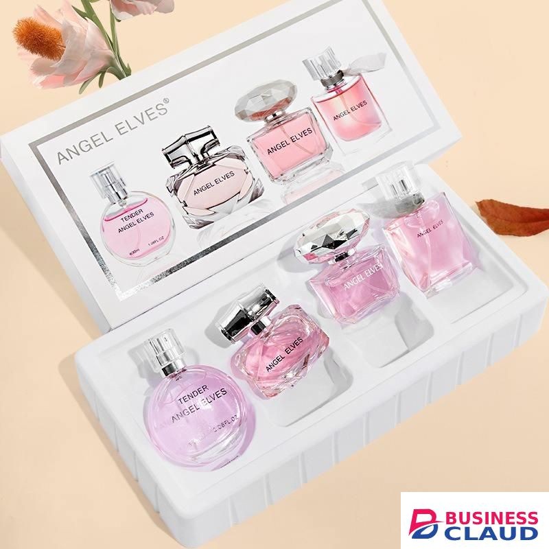 4Pcs/Set Women Perfumes Ladies Fragrances Classic Lasting Perfumes Gift