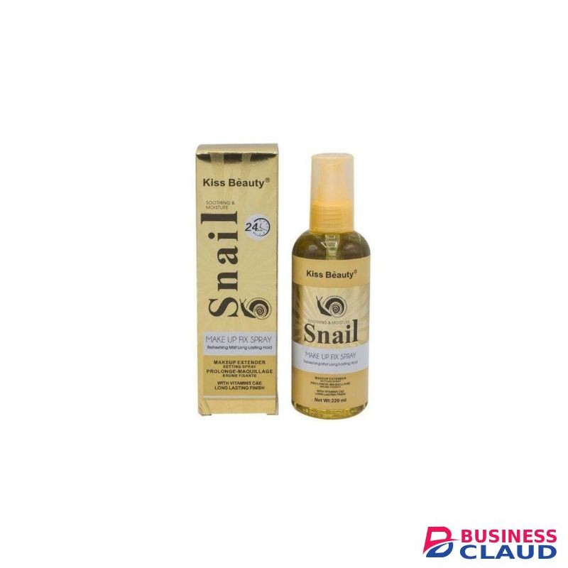 Kiss Beauty Snail Makeup Fix Spray - 220ml
