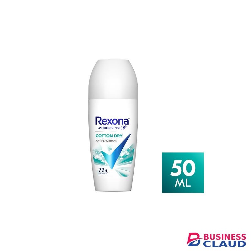 Rexona Rexona women Roll-on , 72hr Anti-perspirant , Cotton dry ,50ML