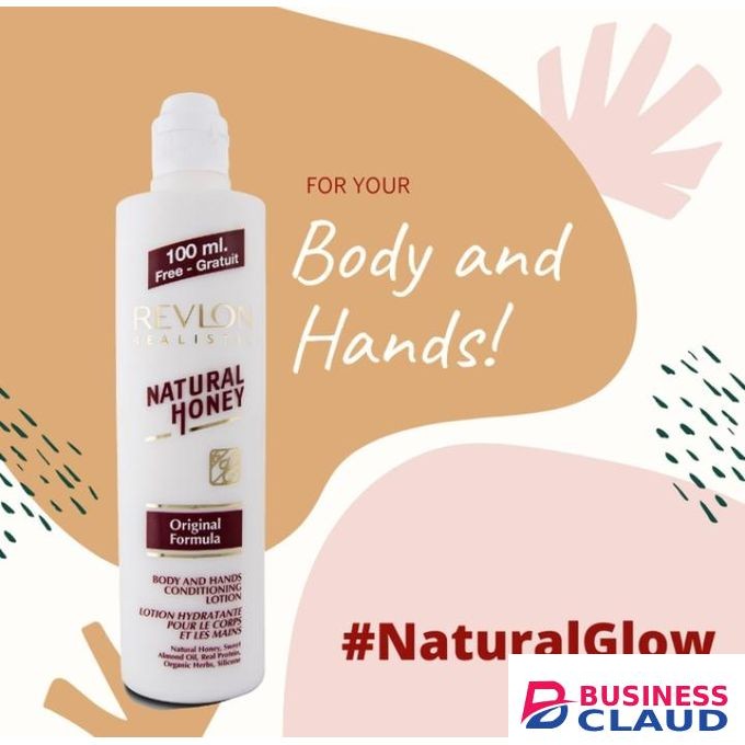 Revlon Natural Honey Body And Hands Conditioning Lotion