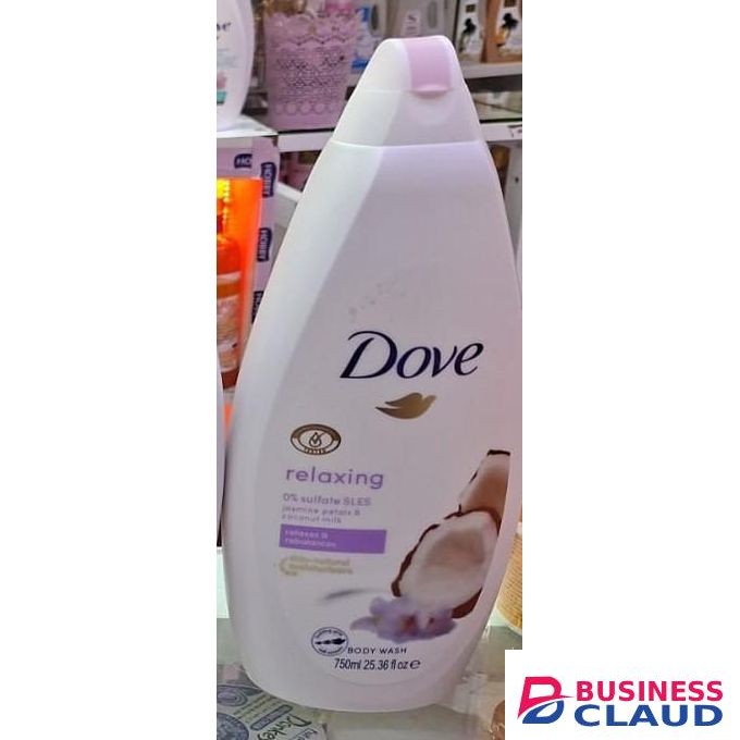 Dove Relax jasmine petals and coconut milk body wash 750ml