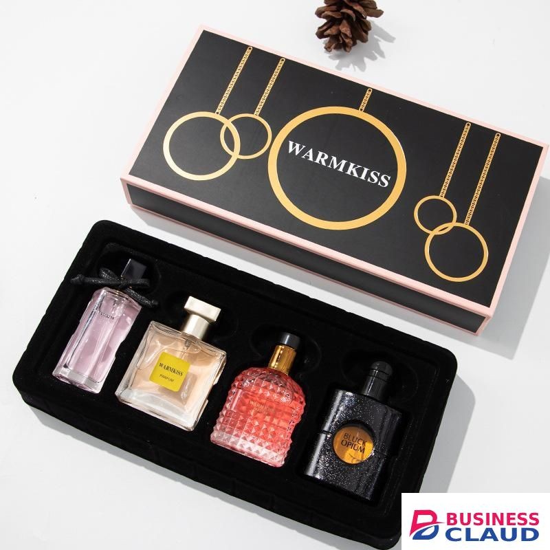 4Pcs/Set Women Perfumes Ladies Fragrances Classic Lasting Perfumes