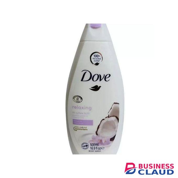Dove Relaxing Coconut Milk And Jasmine Petals Body Wash 500ml.