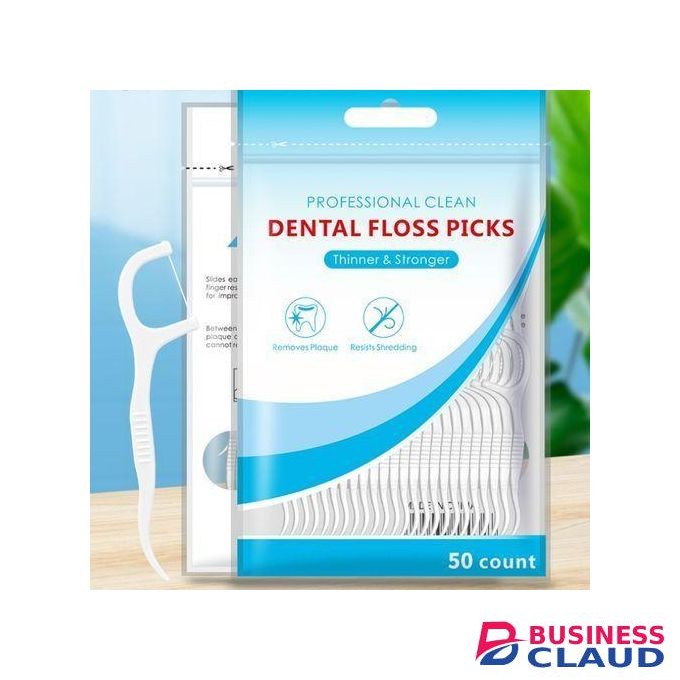 Bâtonnets de fil dentaire, cure-dents, hygiène bucco-dentaire
