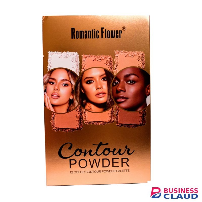 Romantic Flower 12 Colors RomanticFlower Contour Powder