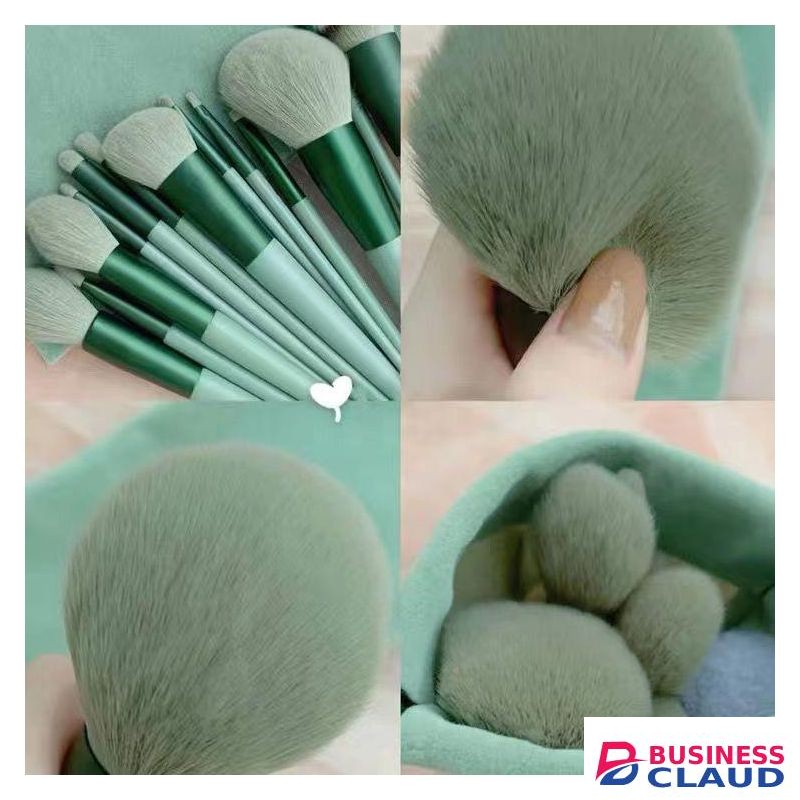 SUNDASELF New 13Pcs Makeup Brush Set Foundation Powder Eyebrow Eyeshadow Blending Blush Brushes Beauty Make Up Kit Tool