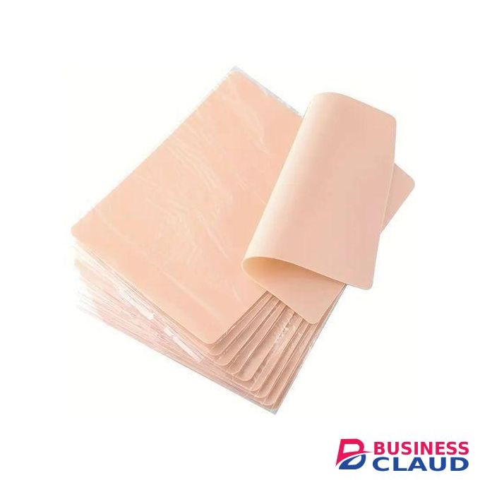 10pcs Double-sided Tattoo Practice Skin Sheet