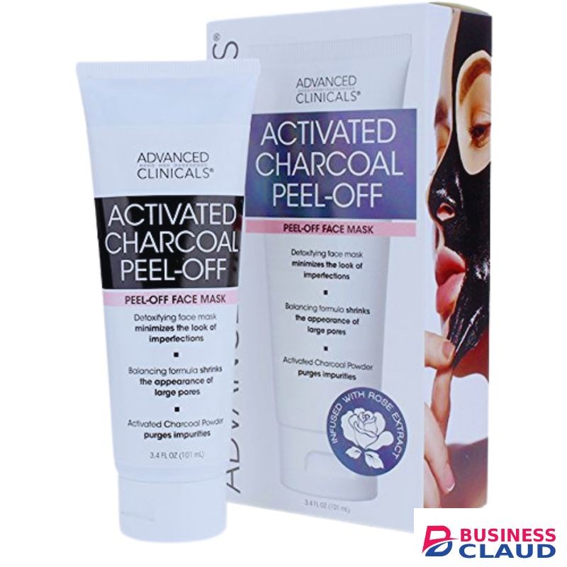 Advanced clinicals Activated Charcoal Peel-Off Face Mask ( Detoxifying Mask)