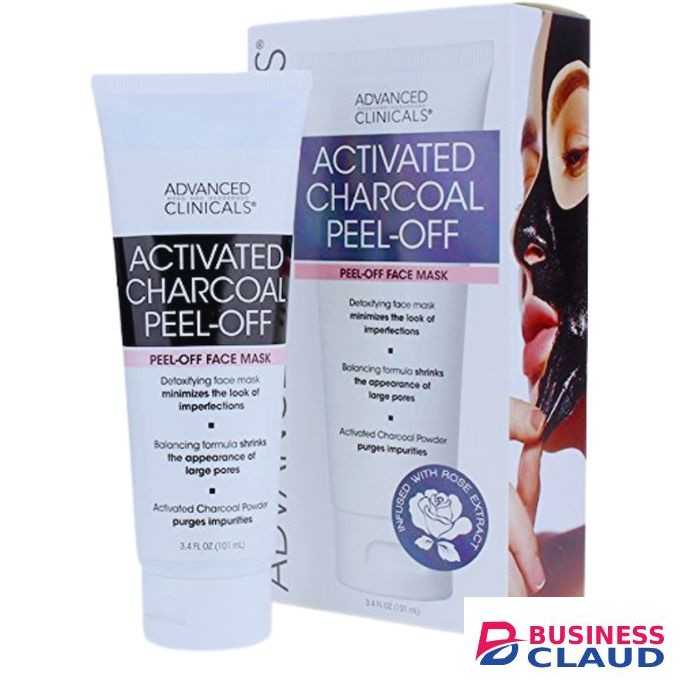 Advanced clinicals Activated Charcoal Peel-Off Face Mask ( Detoxifying Mask)