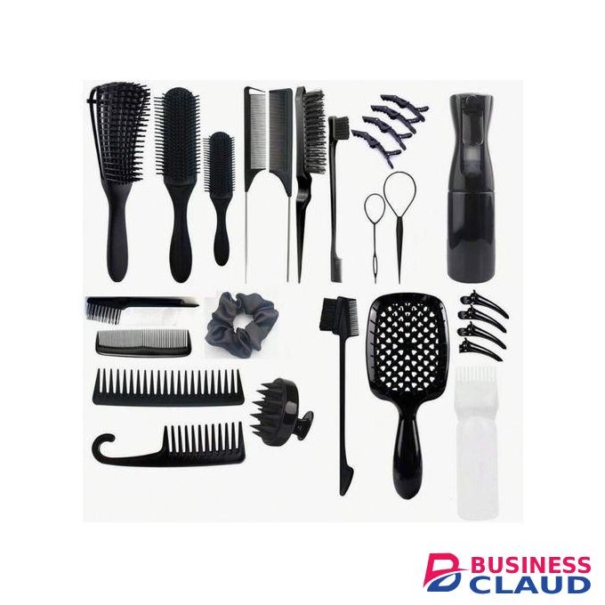 27pcs Hairdressing Tool Set, Suitable For Salon Use