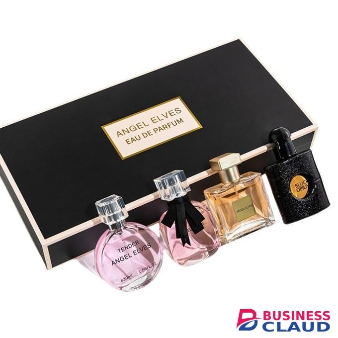 4Pcs/Set Women Perfumes Classic Lasting Perfume Set Ladies Fragrances