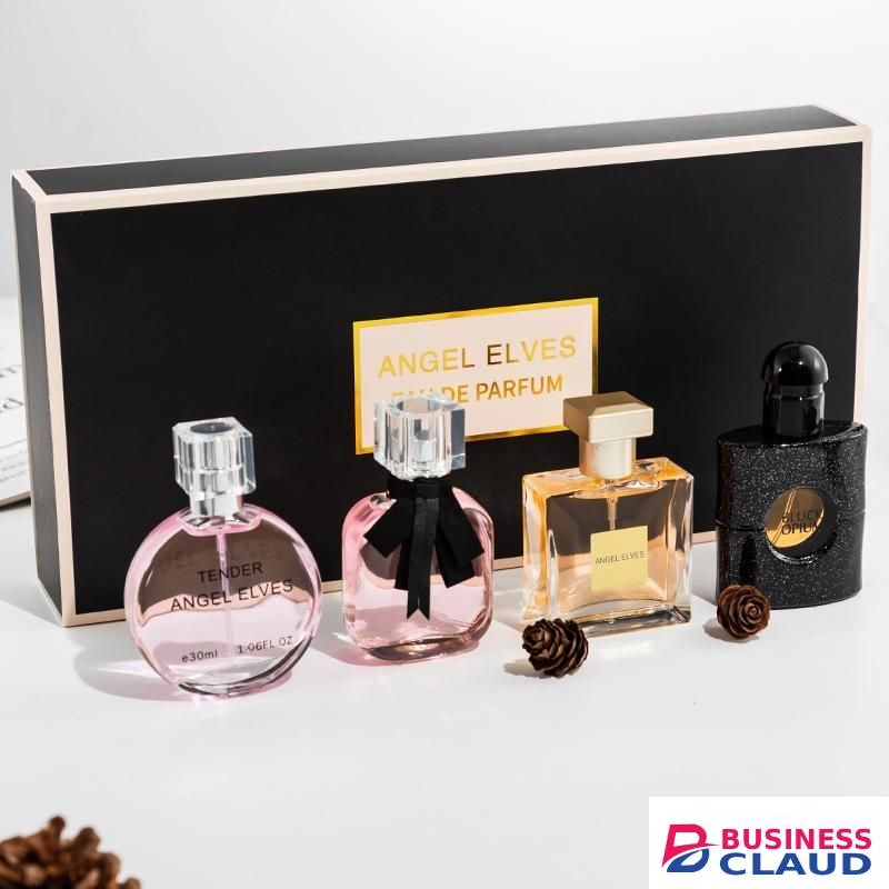 4Pcs/Set Women Perfumes Classic Lasting Perfume Set Ladies Fragrances