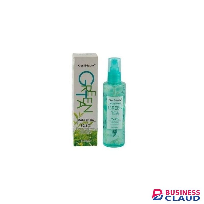 Kiss Beauty Green Tea Makeup Fix Setting Spray 220m--l